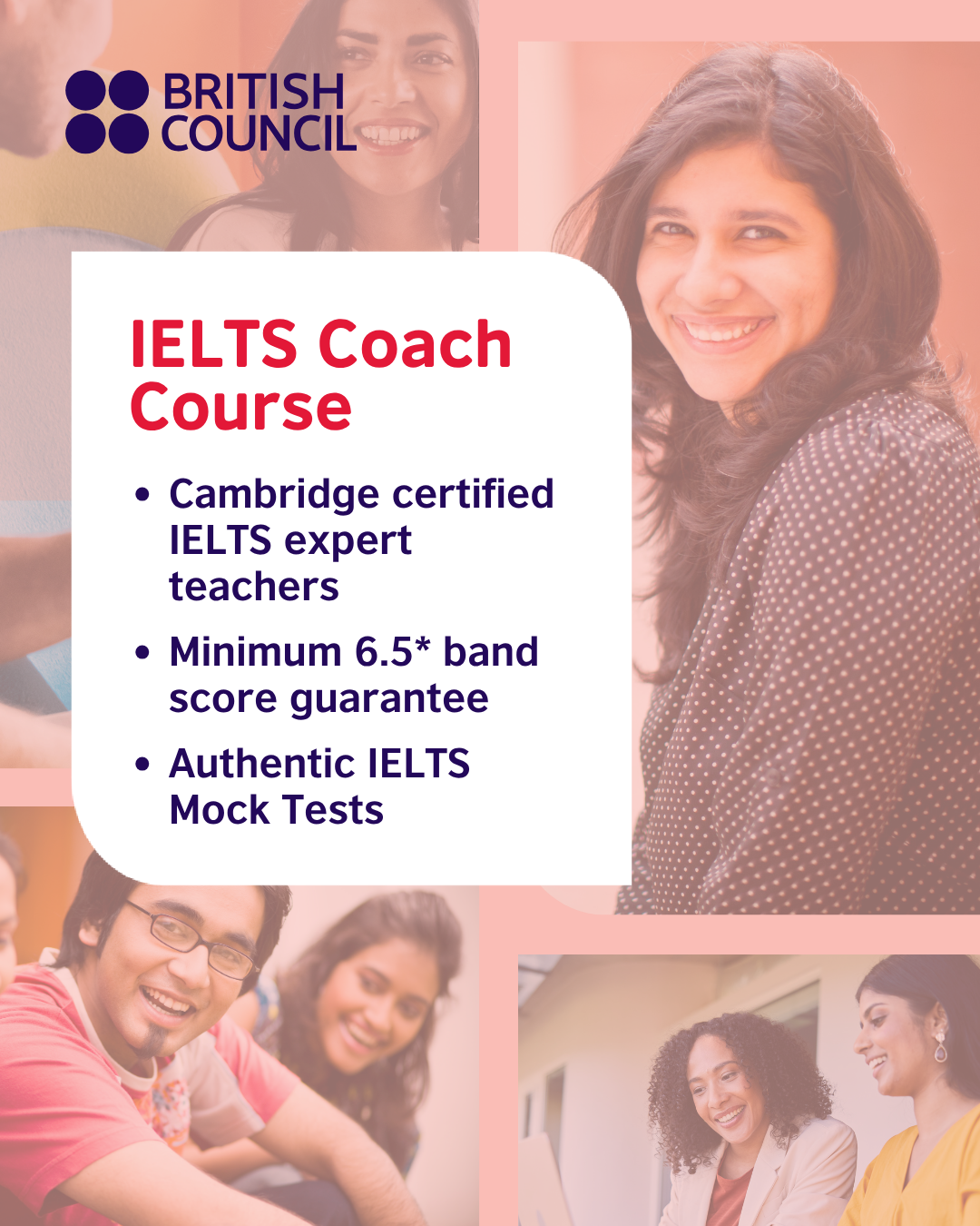 IELTS Coach- Classroom Course for IELTS Preparation